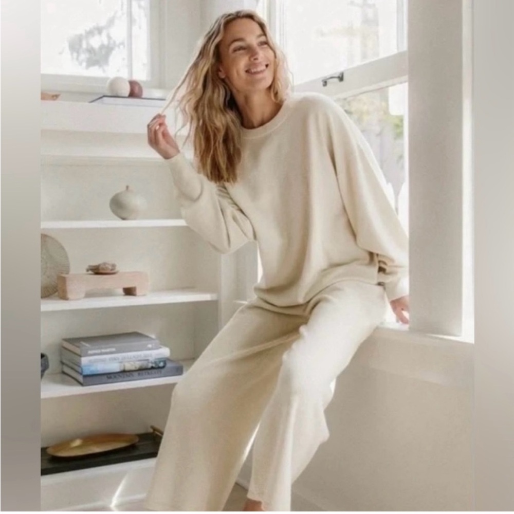 Jenni Kayne Marina Culottes Ivory XL